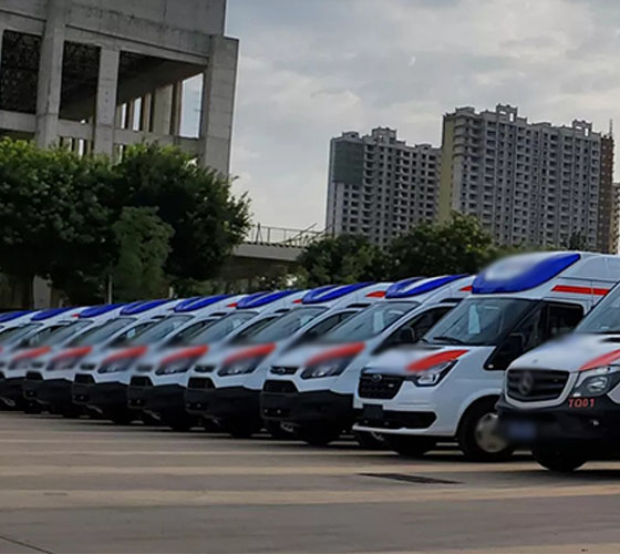 新川县服务车队展示