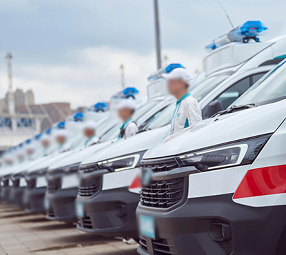 新川县服务车队展示